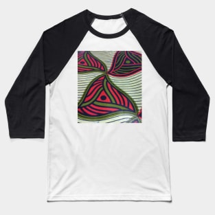 African Print Baseball T-Shirt